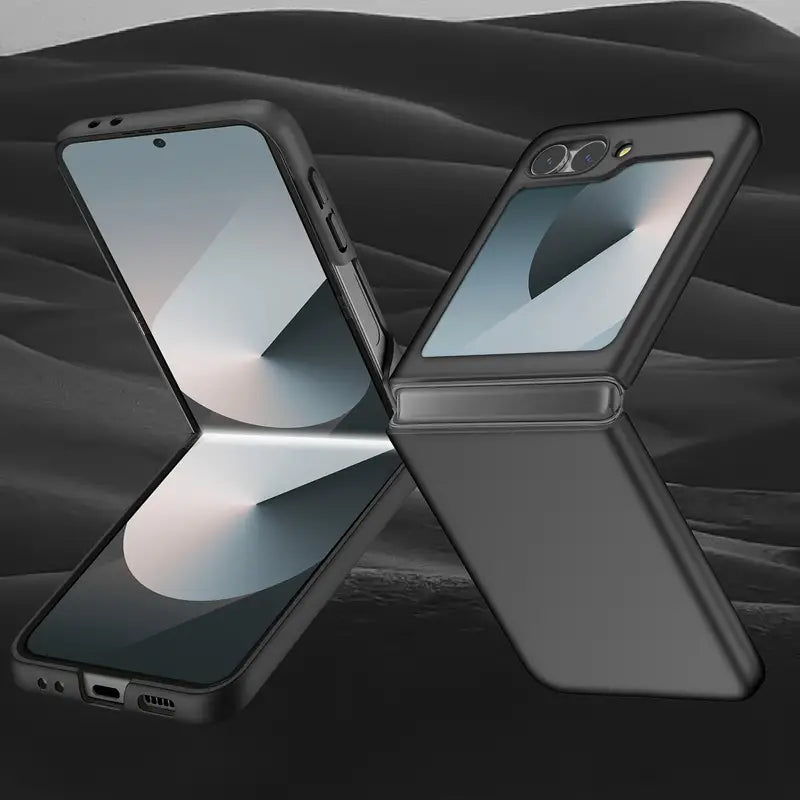 HÜLLE FÜR SAMSUNG GALAXY Z FLIP 6 HEYCASE ICON SCHWARZ