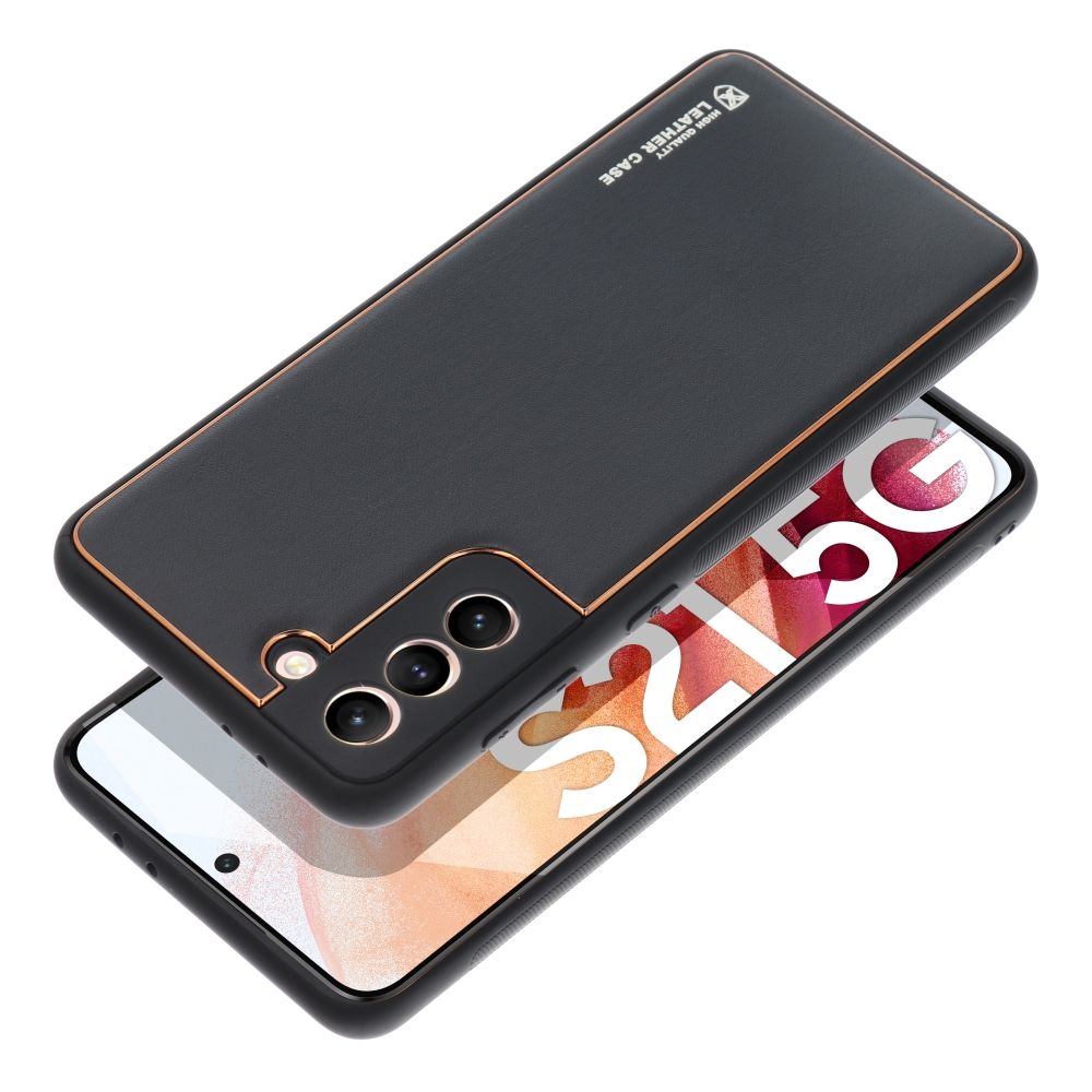 LEDERHÜLLE FÜR SAMSUNG GALAXY A25 5G HEYCASE SCHWARZ