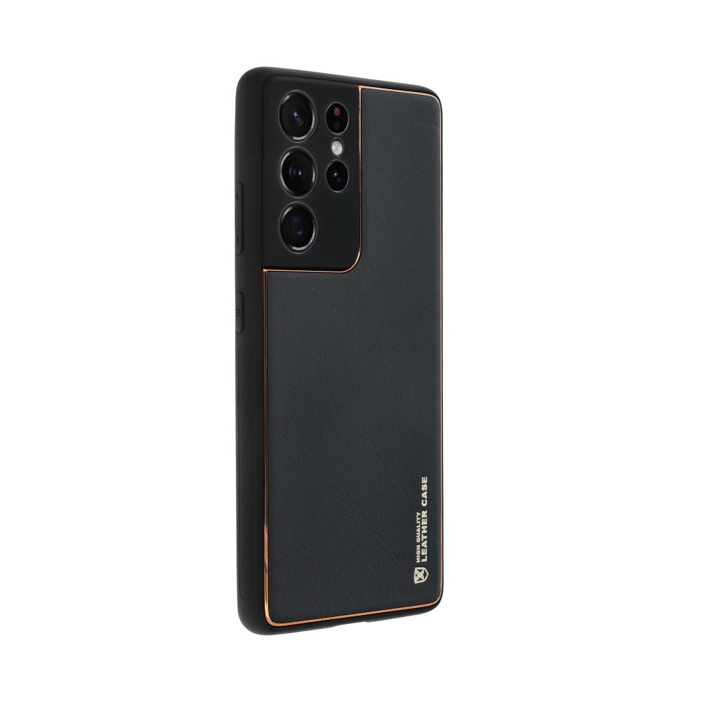 LEDERHÜLLE FÜR SAMSUNG GALAXY A25 5G HEYCASE SCHWARZ