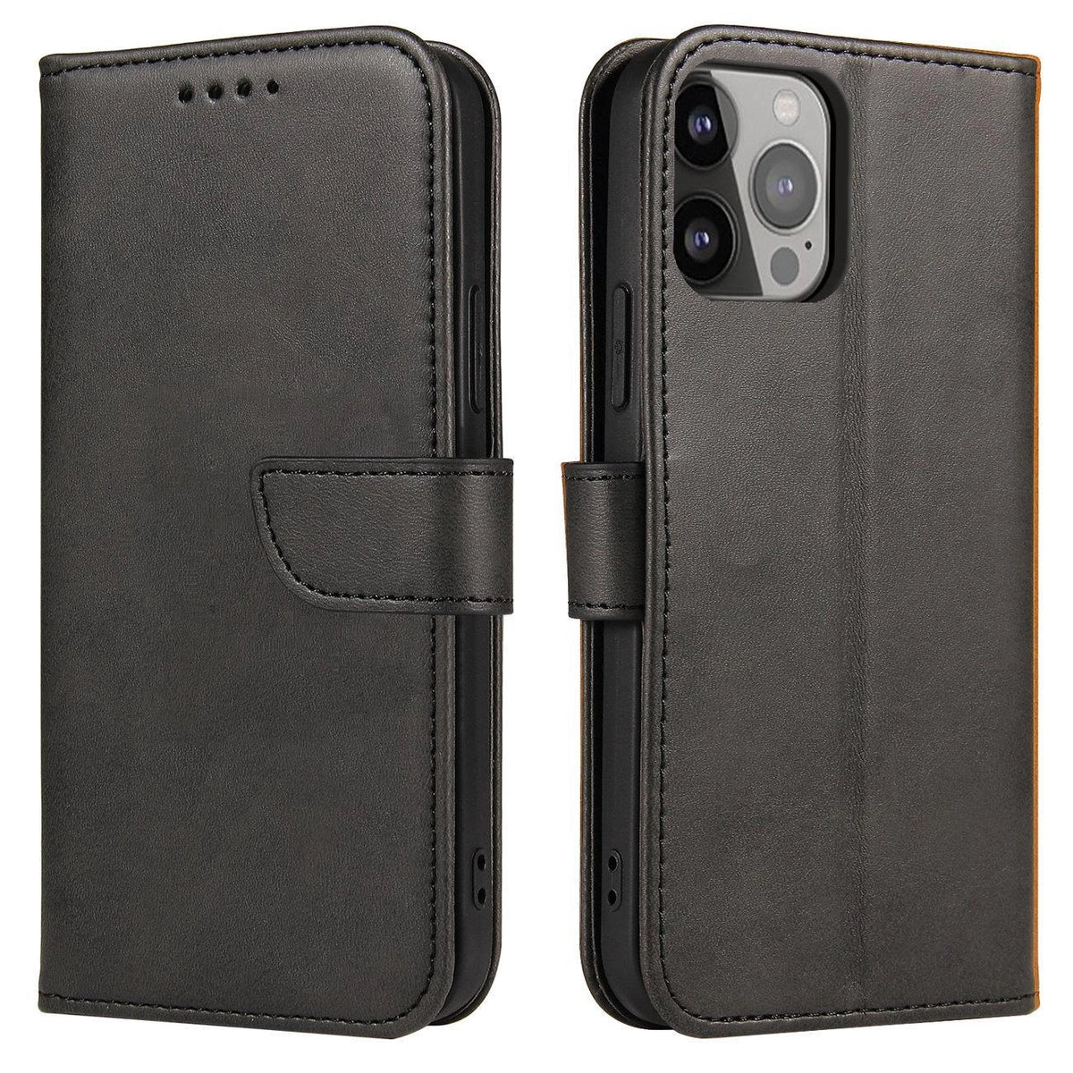 BÜCHERDECKEL FÜR XIAOMI POCO C65 / REDMI 13C HEYCASE MAGNET CASE WALLET SCHWARZ