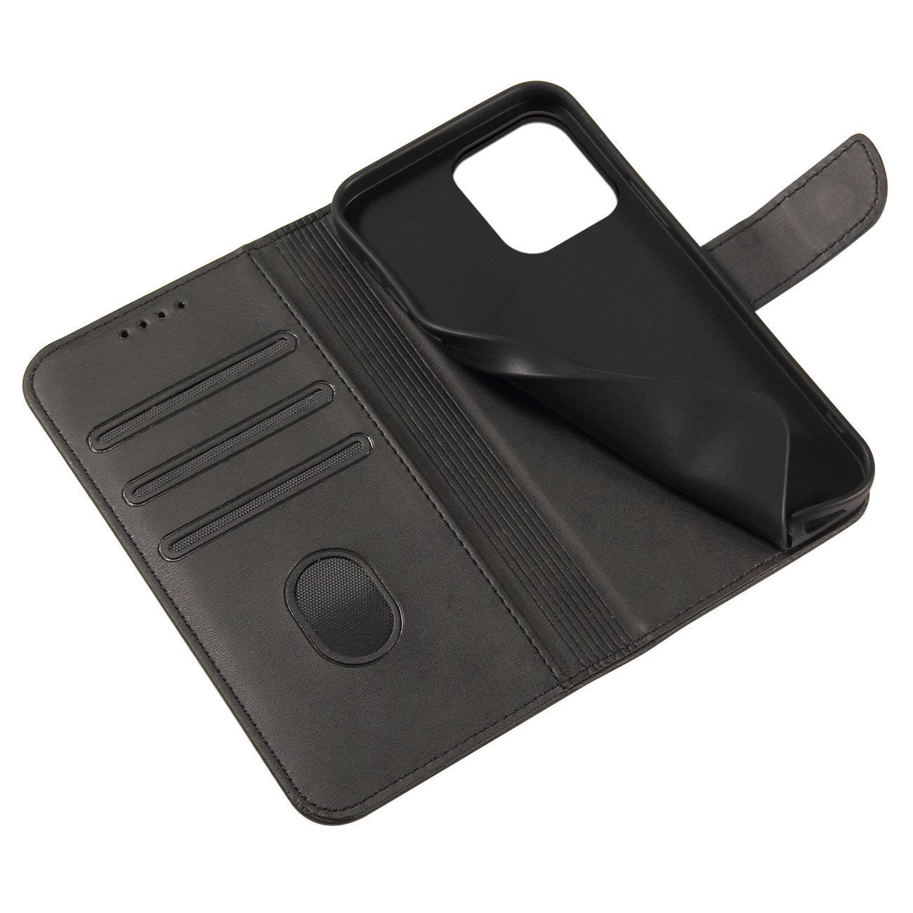 BÜCHERDECKEL FÜR SAMSUNG GALAXY S24+ PLUS HEYCASE MAGNET WALLET SCHWARZ