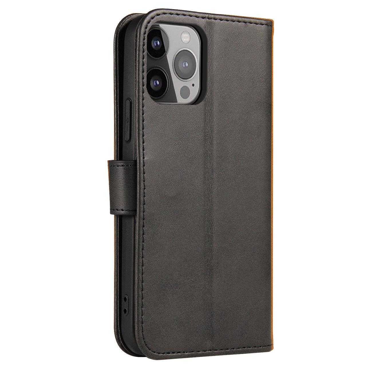 BÜCHERDECKEL FÜR SAMSUNG GALAXY S24+ PLUS HEYCASE MAGNET WALLET SCHWARZ