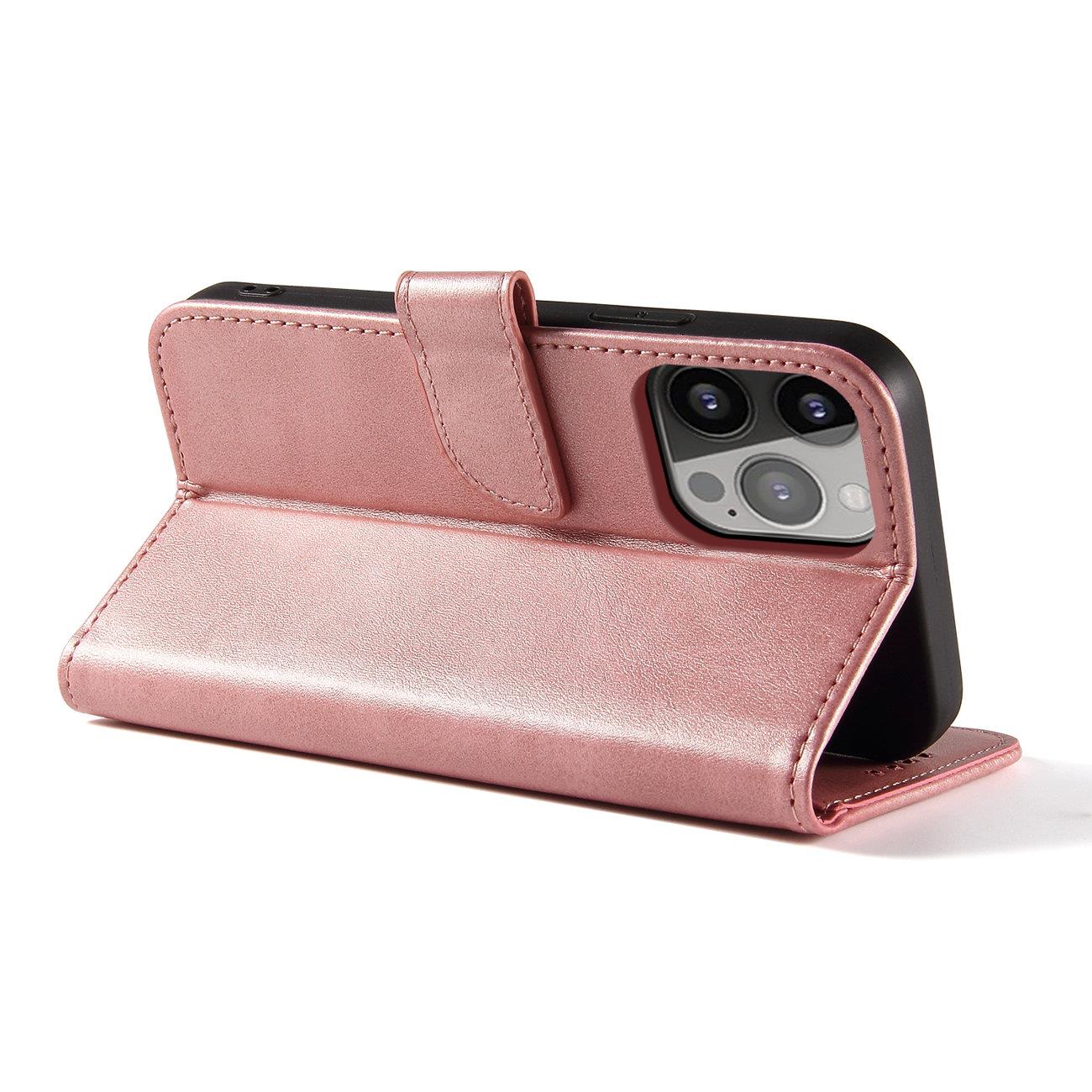 BÜCHERDECKEL FÜR SAMSUNG GALAXY S24+ PLUS HEYCASE MAGNET WALLET ROSA