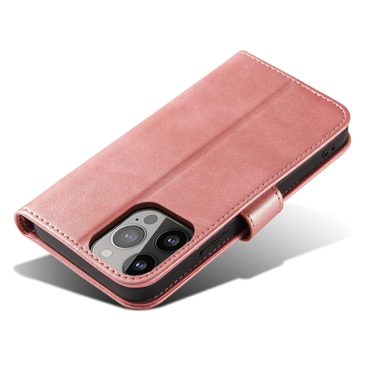BÜCHERDECKEL FÜR SAMSUNG GALAXY S24+ PLUS HEYCASE MAGNET WALLET ROSA