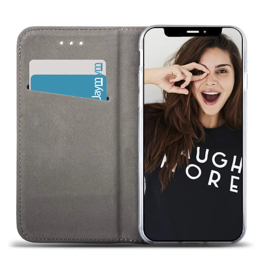 BÜCHERDECKEL FÜR HONOR MAGIC 6 LITE / HONOR X50 5G HEYCASE MAGNETO WALLET SCHWARZ