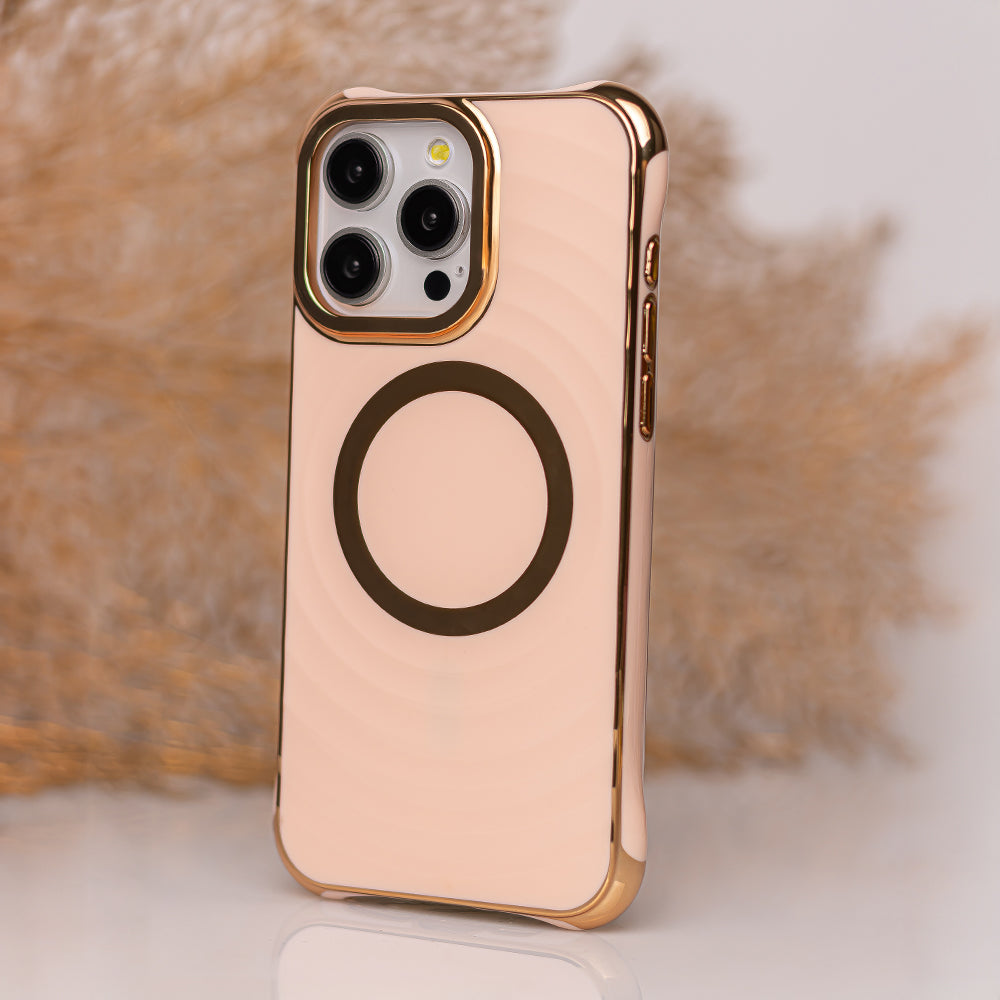 HÜLLE FÜR IPHONE 12 / 12 PRO MAGSAFE HEYCASE GLAM PINK