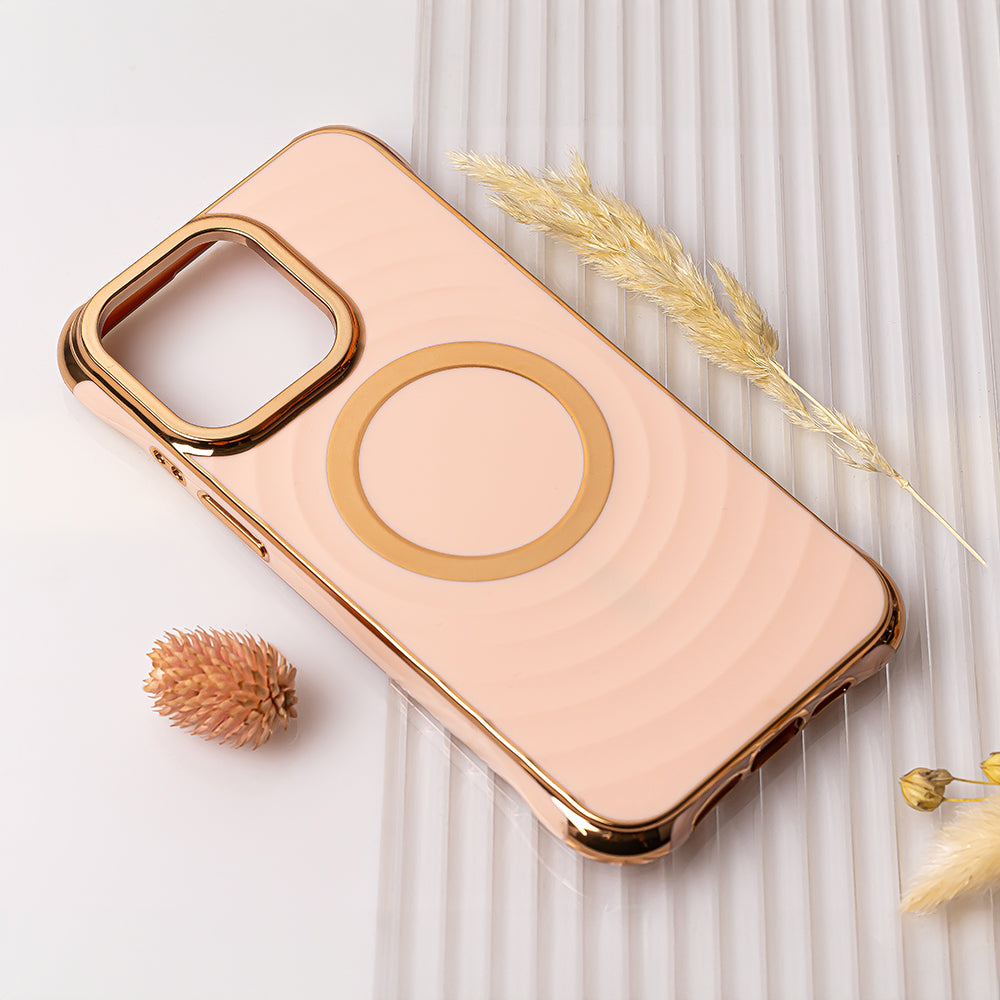 HÜLLE FÜR IPHONE 12 / 12 PRO MAGSAFE HEYCASE GLAM PINK