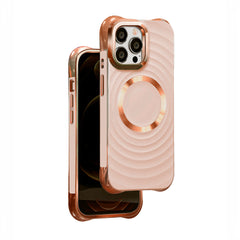HÜLLE FÜR IPHONE 12 / 12 PRO MAGSAFE HEYCASE GLAM PINK