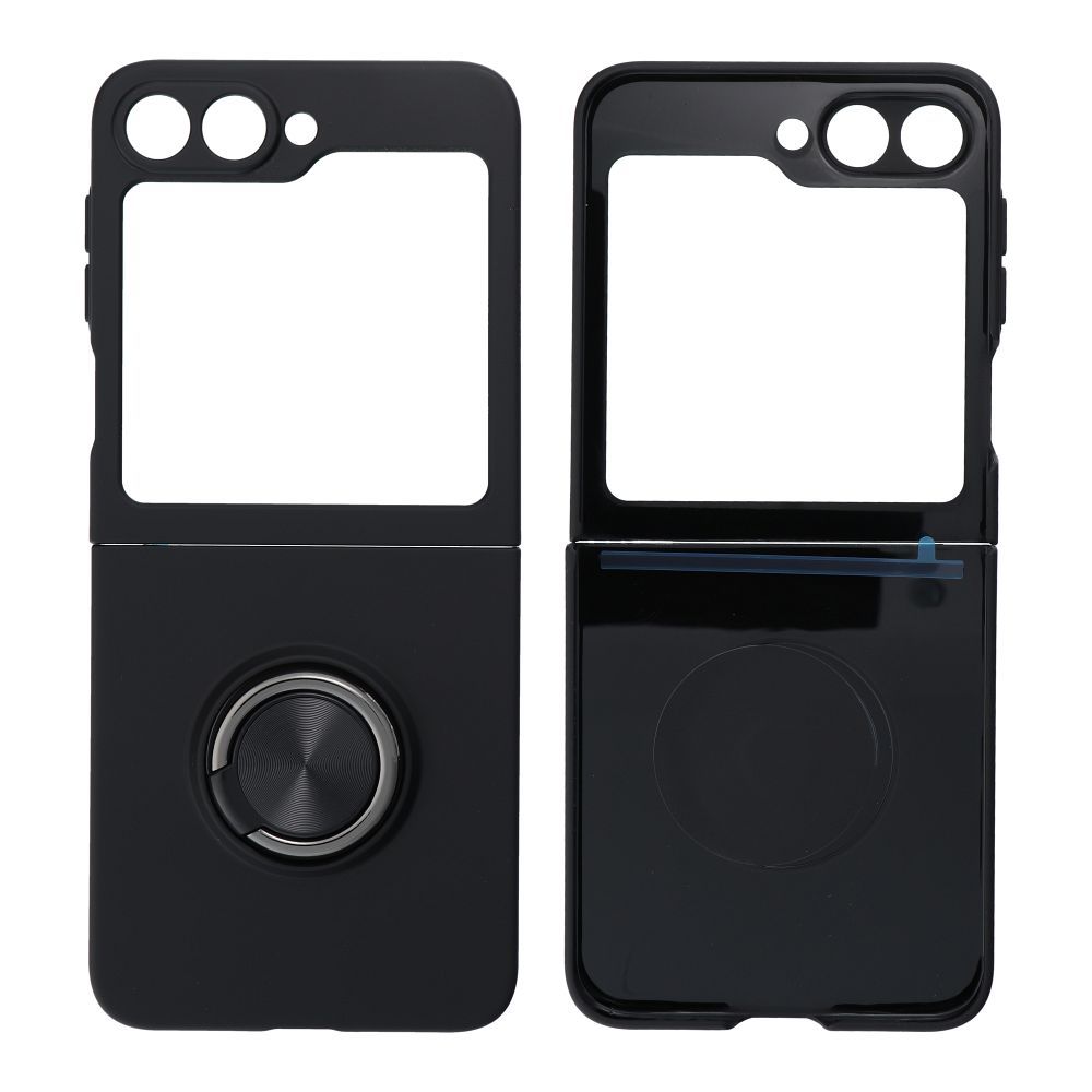 HÜLLE FÜR SAMSUNG GALAXY Z FLIP 6 HEYCASE RING ICON SCHWARZ