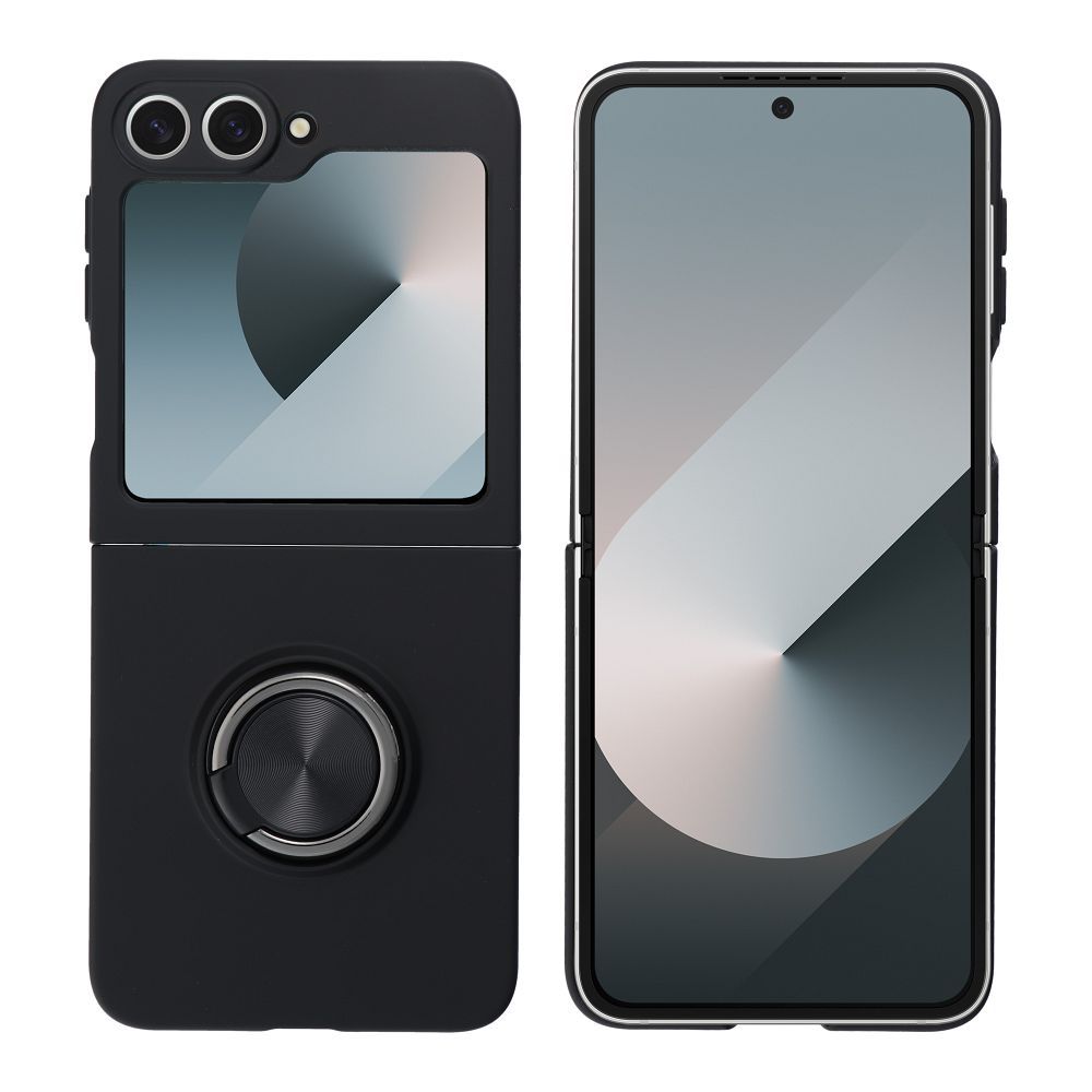 HÜLLE FÜR SAMSUNG GALAXY Z FLIP 6 HEYCASE RING ICON SCHWARZ