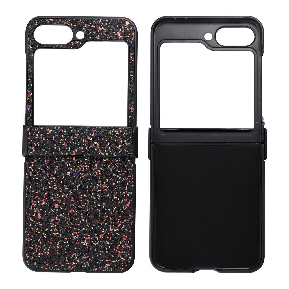 HÜLLE FÜR SAMSUNG GALAXY Z FOLD 5 HEYCASE SCHIMMERND SCHWARZ