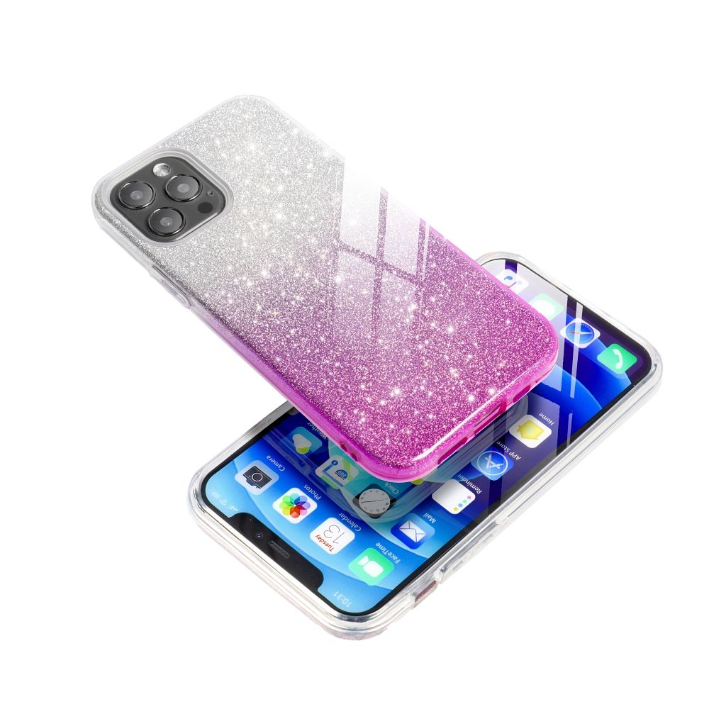 SCHUTZHÜLLE FÜR SAMSUNG GALAXY A25 5G HEYCASE SHINING CLEAR/PINK