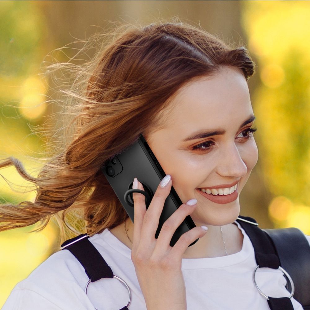 SCHUTZ FÜR XIAOMI REDMI A1 / REDMI A2 HEYCASE SILIKONRING SCHWARZ