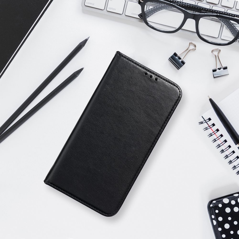 BÜCHERDECKEL FÜR REALME C67 HEYCASE SMART MAGNETO BOOK SCHWARZ