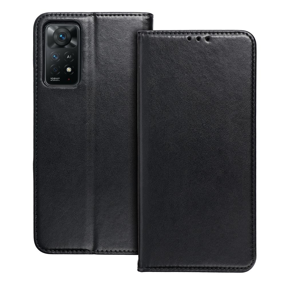 BÜCHERDECKEL FÜR REALME C67 HEYCASE SMART MAGNETO BOOK SCHWARZ