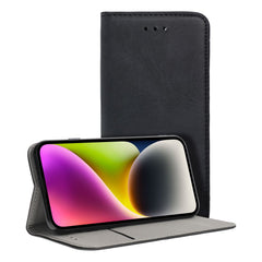 BÜCHERDECKEL FÜR REALME C67 HEYCASE SMART MAGNETO BOOK SCHWARZ