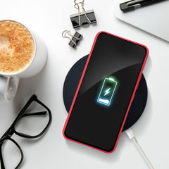 HÜLLE FÜR SAMSUNG GALAXY A25 5G HEYCASE WEICH ROT