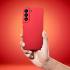 HÜLLE FÜR SAMSUNG GALAXY A35 5G HEYCASE WEICH ROT