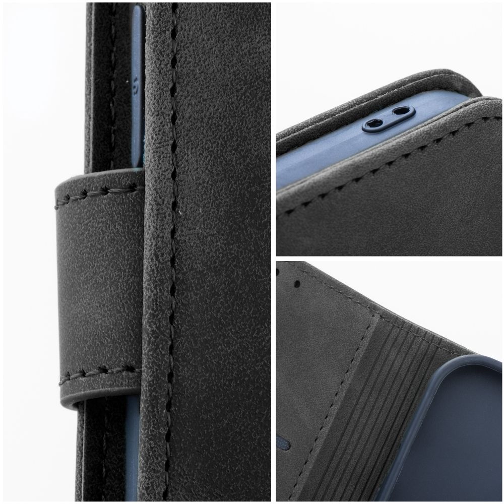 BÜCHERDECKEL FÜR SAMSUNG GALAXY A35 5G HEYCASE TENDER WALLET SCHWARZ