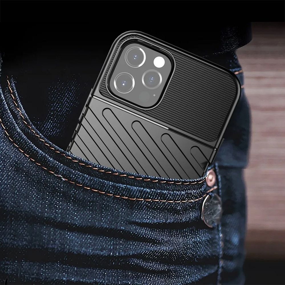 HÜLLE FÜR SAMSUNG GALAXY A25 5G HEYCASE THUNDER SCHWARZ
