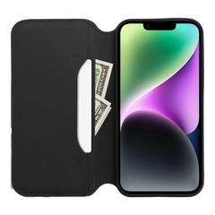 BÜCHERDECKEL FÜR SAMSUNG GALAXY A15 5G HEYCASE WALLET BUCH SCHWARZ