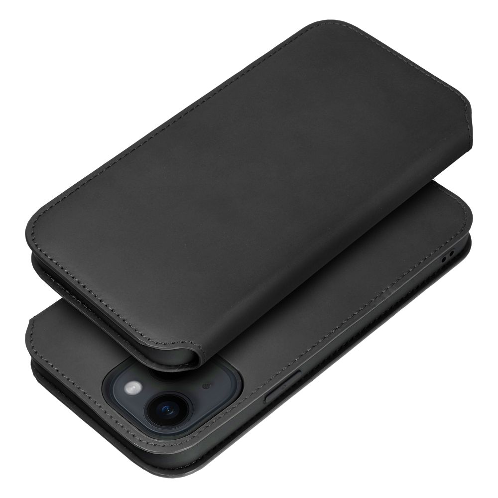 BÜCHERDECKEL FÜR SAMSUNG GALAXY A15 5G HEYCASE WALLET BUCH SCHWARZ