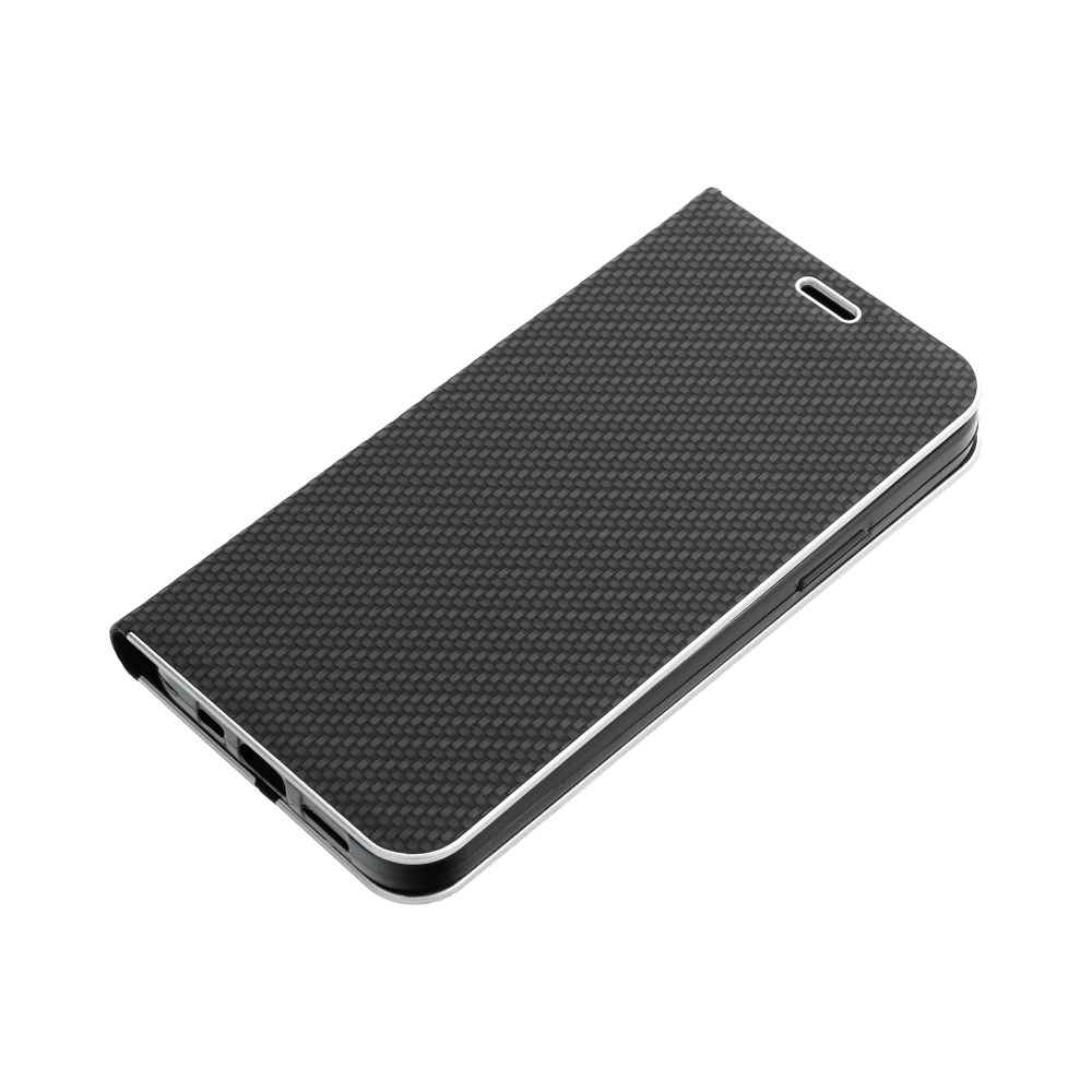 BÜCHERDECKEL FÜR SAMSUNG A35 5G HEYCASE WALLET CARBON SCHWARZ