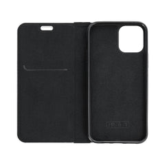 BÜCHERDECKEL FÜR SAMSUNG A55 5G HEYCASE WALLET CARBON SCHWARZ