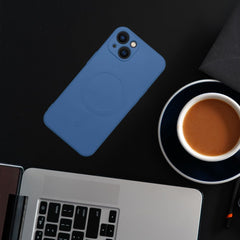 IPHONE 11 PRO HÜLLE HEYCASE SILIKON MAG MAGSAFE BLAU