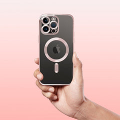 KÜLLE IPHONE 15 HEYCASE MAGSAFE MAG SHINE ROSE GOLD