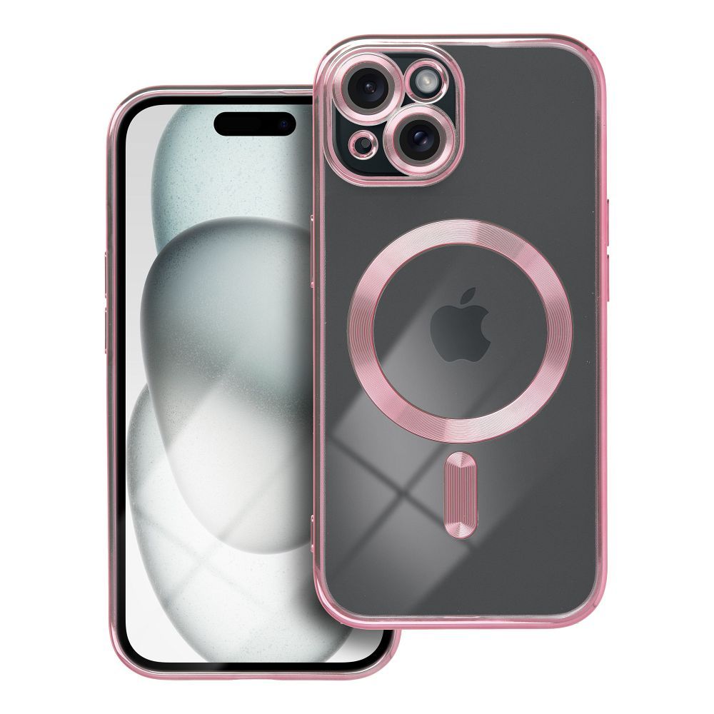 KÜLLE IPHONE 15 HEYCASE MAGSAFE MAG SHINE ROSE GOLD