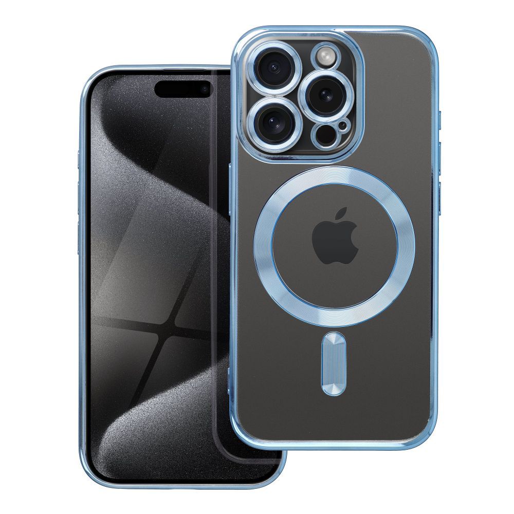 KÜLLE IPHONE 15 PRO HEYCASE MAGSAFE MAG SHINE BLAU