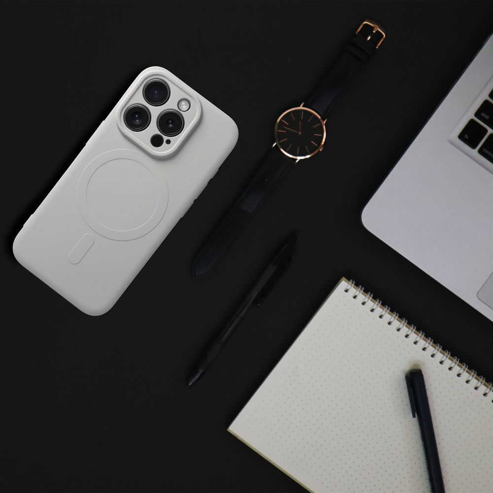 IPHONE 15 PRO HÜLLE HEYCASE SILIKON MAG MAGSAFE TITAN