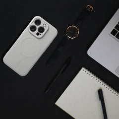 IPHONE 15 PRO HÜLLE HEYCASE SILIKON MAG MAGSAFE TITAN