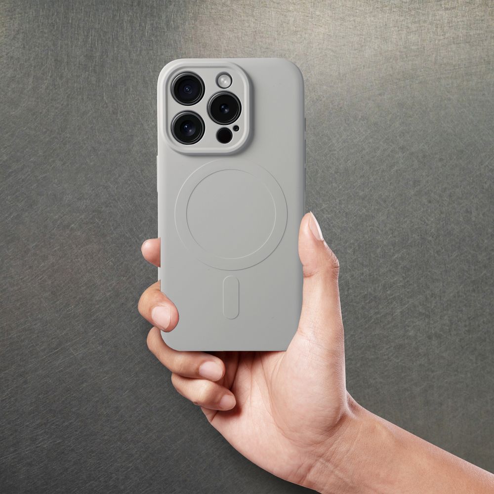 IPHONE 15 PRO HÜLLE HEYCASE SILIKON MAG MAGSAFE TITAN