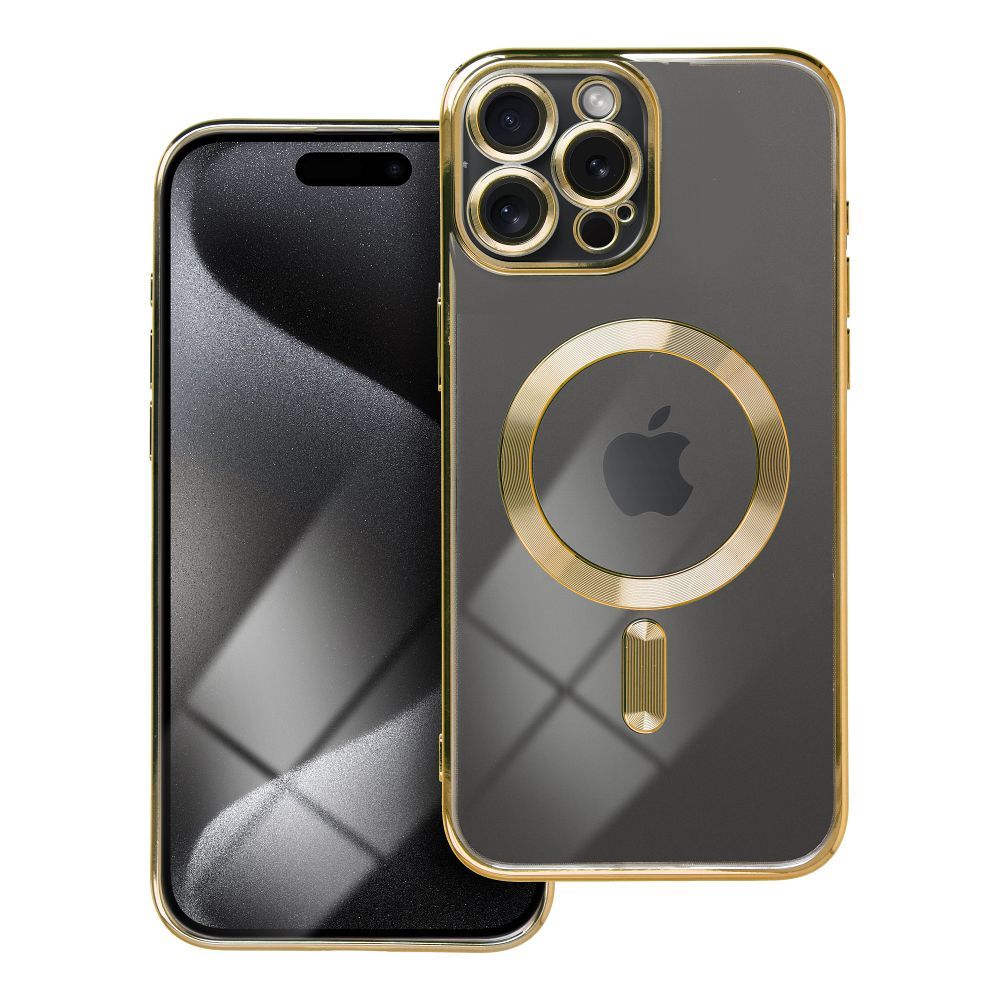 KÜLLE IPHONE 15 PRO MAX HEYCASE MAGSAFE MAG SHINE GOLD