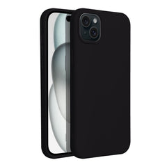 HÜLLE FÜR IPHONE 15 HEYCASE SILIKON LINIE SCHWARZ