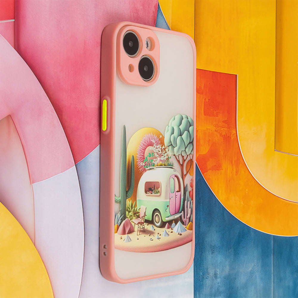 KÜLLE FÜR IPHONE 15 HEYCASE TRAVEL PINK