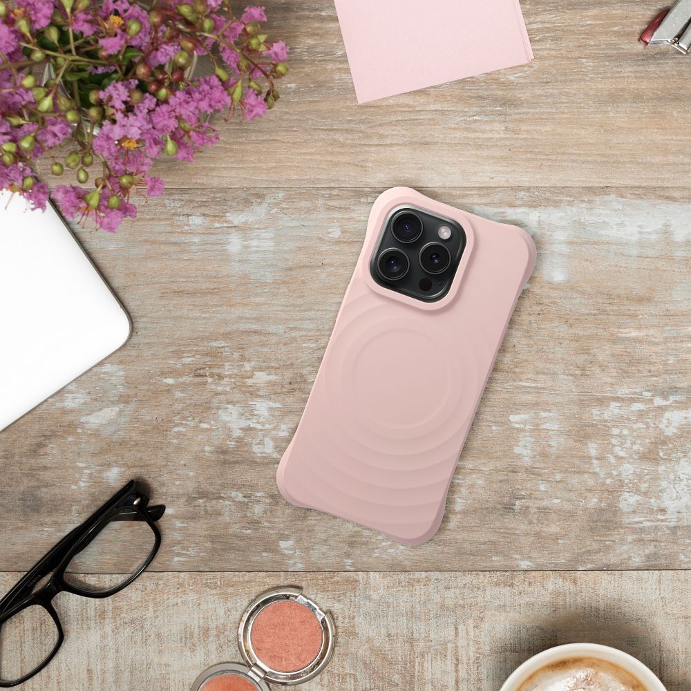 HÜLLE FÜR IPHONE 15 MAGSAFE HEYCASE ZEPHYR PINK