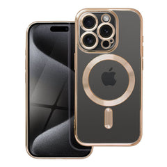 HÜLLE FÜR IPHONE 15 PRO HEYCASE SHINE MAGSAFE GOLD