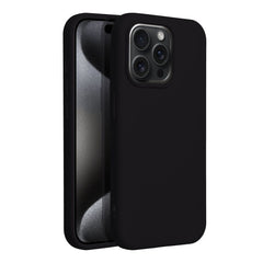 HÜLLE FÜR IPHONE 15 PRO HEYCASE SILIKON LINIE SCHWARZ