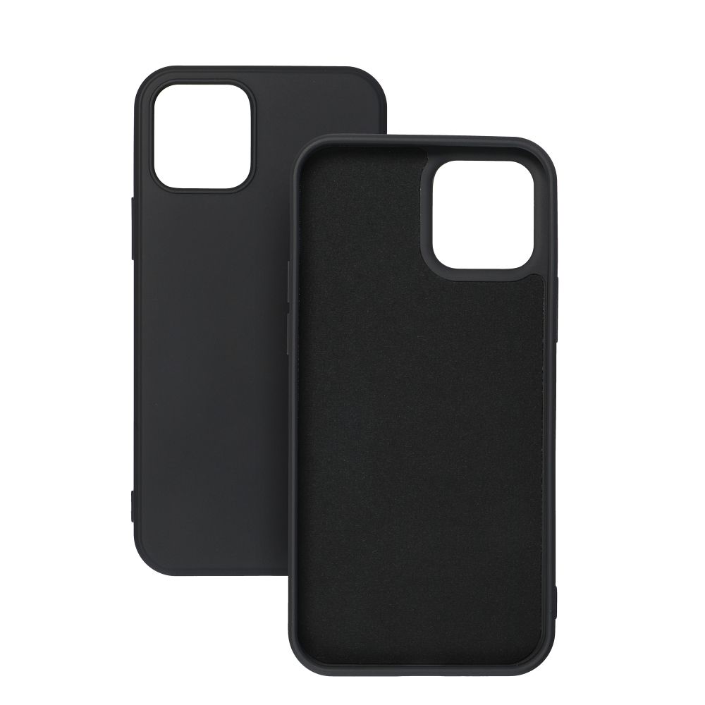 HÜLLE FÜR IPHONE 15 PRO HEYCASE SILIKON LINIE SCHWARZ