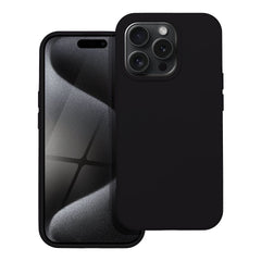 HÜLLE FÜR IPHONE 15 PRO HEYCASE SILIKON LINIE SCHWARZ