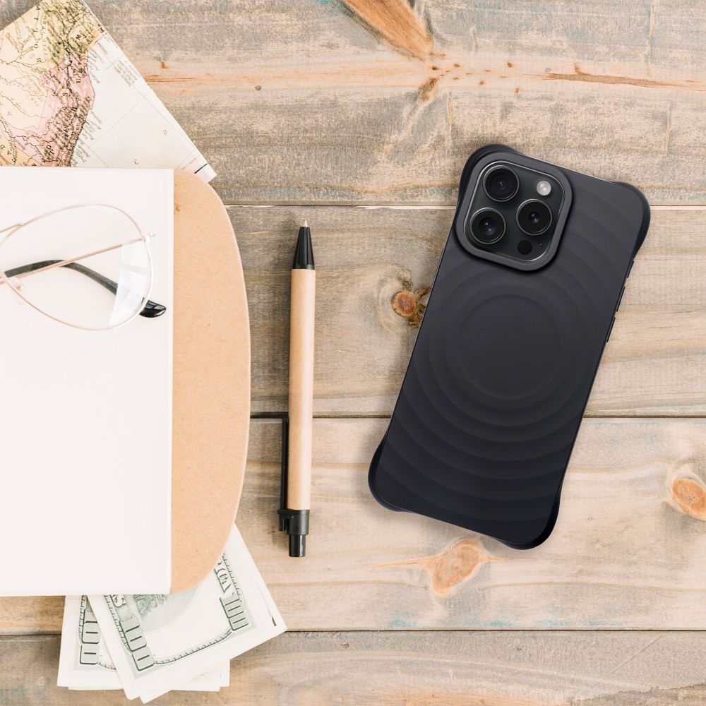 HÜLLE FÜR IPHONE 15 MAGSAFE HEYCASE ZEPHYR SCHWARZ