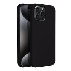 HÜLLE FÜR IPHONE 15 PRO MAX HEYCASE SILIKON LINIE SCHWARZ