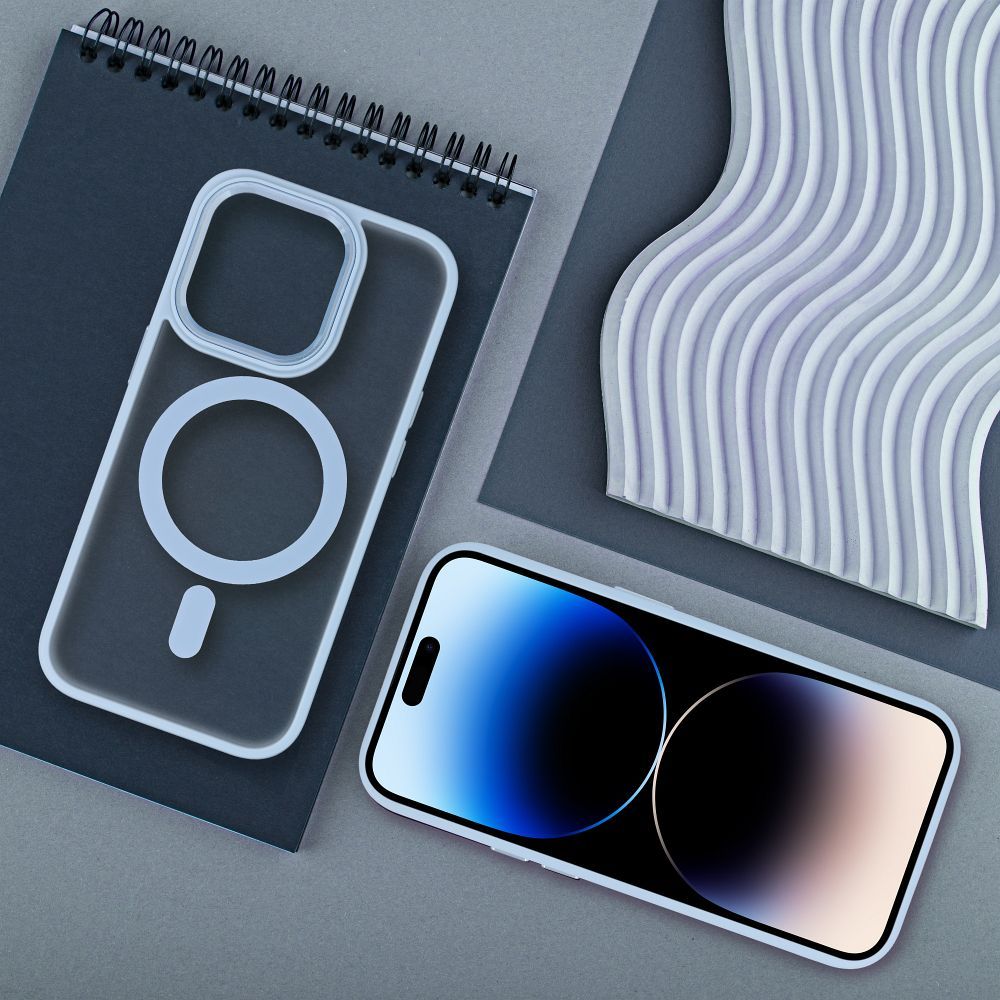 HÜLLE FÜR IPHONE 16 HEYCASE MAG MAGSAFE MATTE BLAU