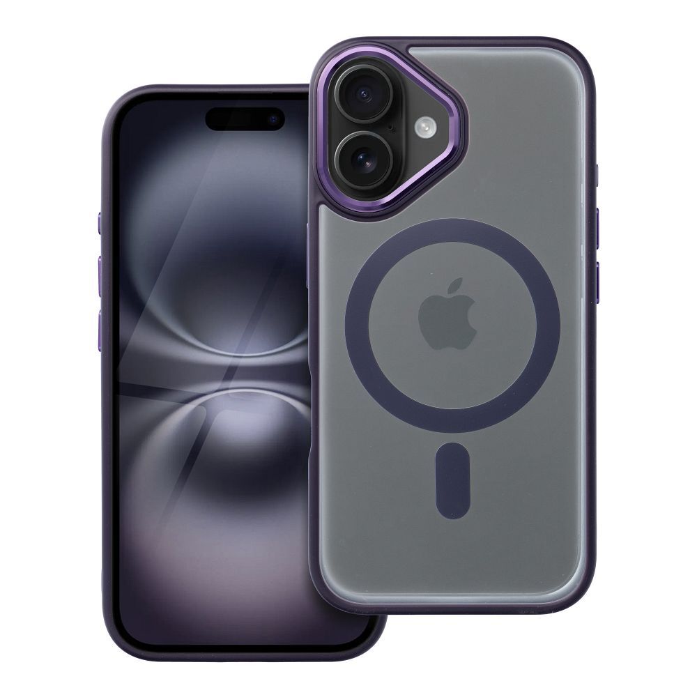 HÜLLE FÜR IPHONE 16 HEYCASE MAG MAGSAFE MATTE LILA