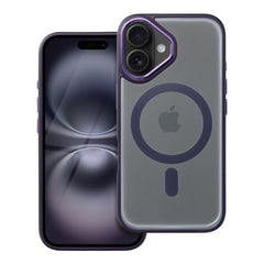 HÜLLE FÜR IPHONE 16 HEYCASE MAG MAGSAFE MATTE LILA
