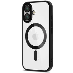 HÜLLE FÜR IPHONE 16 HEYCASE MAGSAFE MAG SHINE SCHWARZ