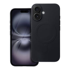 HÜLLE FÜR IPHONE 16 HEYCASE SILIKON MAG MAGSAFE SCHWARZ